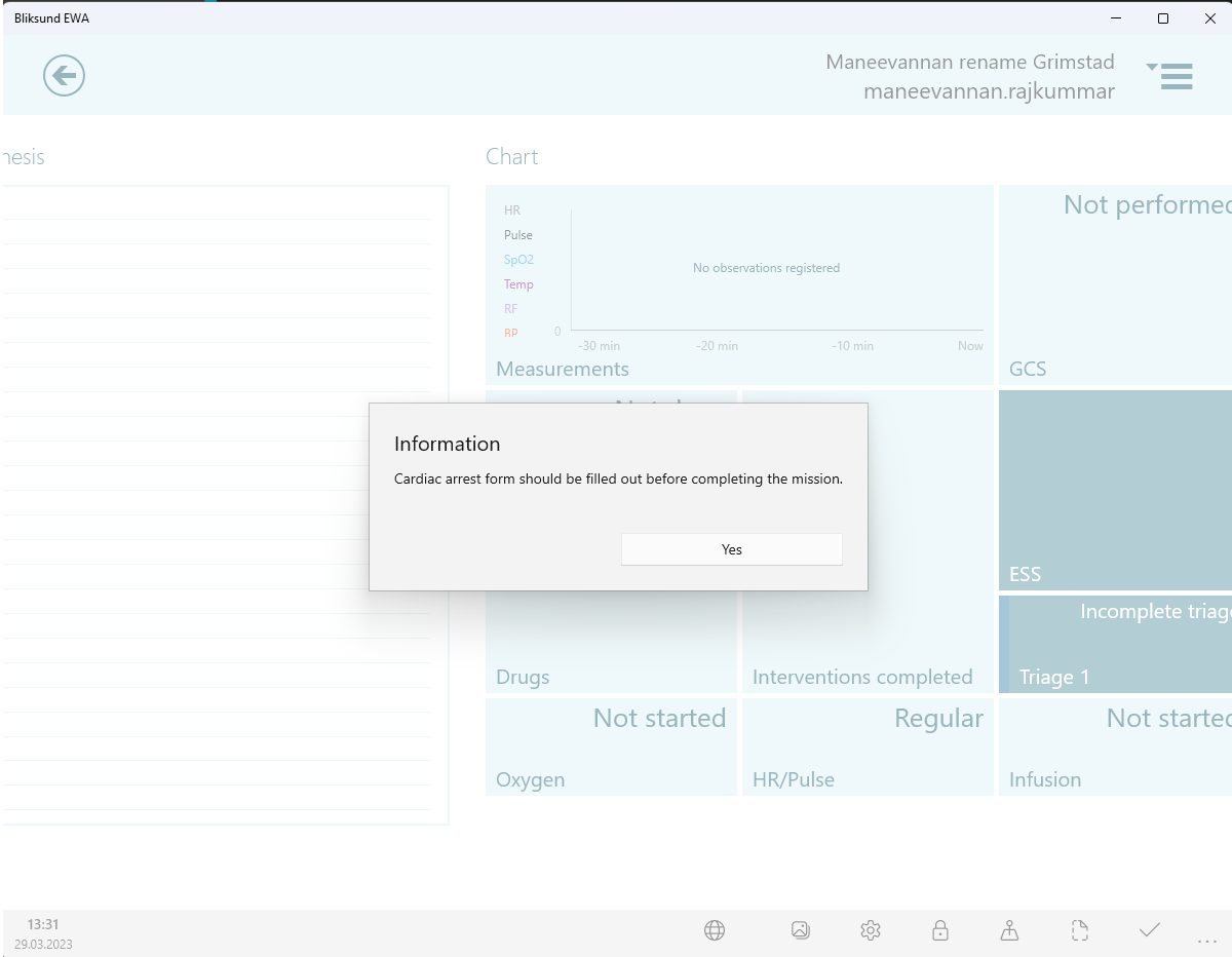 CardiacArrestFormTriggerConfigurationConfigurationFeature